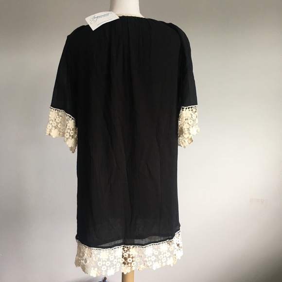 NWT! Umgee | black easy on the eyes new dress/coverup - Picture 5 of 6